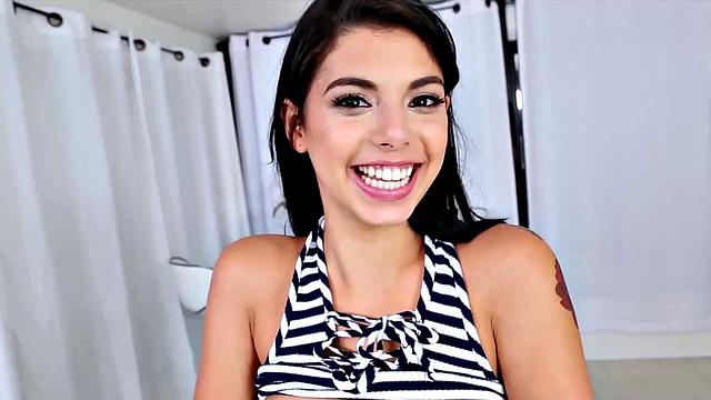 Gina Valentina Smiles As She Gets Fucked Hard