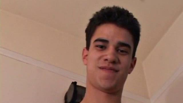 Dawson finds a magazine in the bathroom and decides to pleasure himself. A few minutes of cock stroking end with two cum shots.