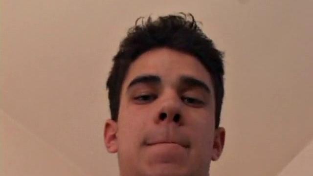 Dawson finds a magazine in the bathroom and decides to pleasure himself. A few minutes of cock stroking end with two cum shots.