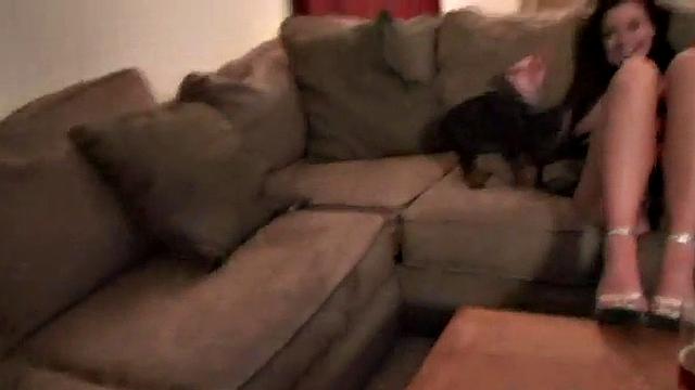 Whore gets her ass fingered