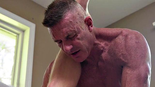 Taboo 21yo stepson barebacked by stepdad after sucking