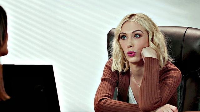 Naughty Student Apryl Rein Fucks Teammate Sky Pierce During College Project Brainstorm