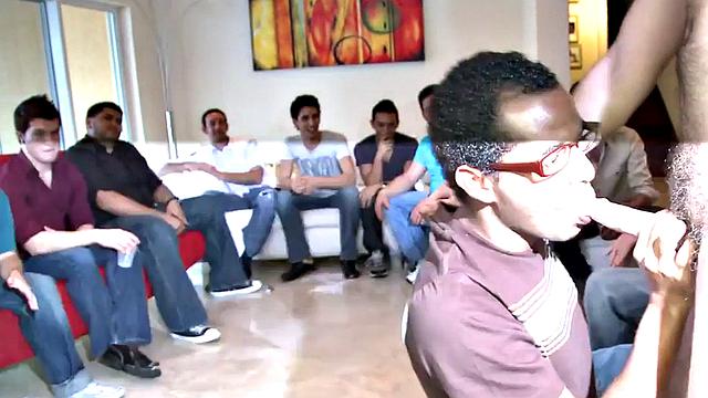 Real stripper throatfucks amateur