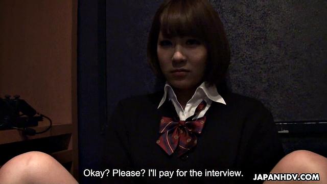 Naughty schoolgirl gets banged for cash