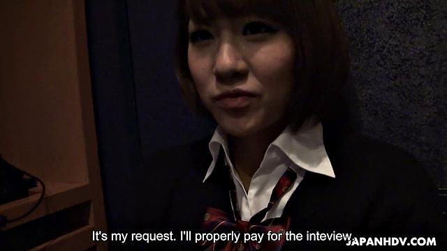 Naughty schoolgirl gets banged for cash