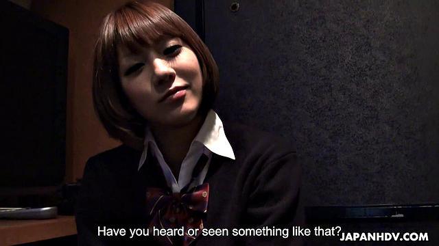 Naughty schoolgirl gets banged for cash