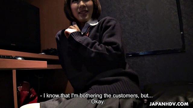 Naughty schoolgirl gets banged for cash