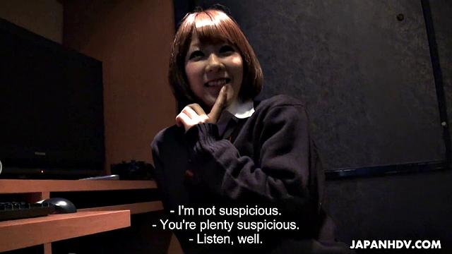 Naughty schoolgirl gets banged for cash