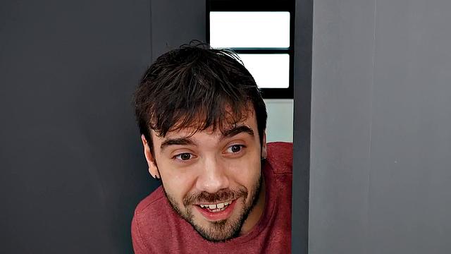 Big-titted stepmom cockriding stepson