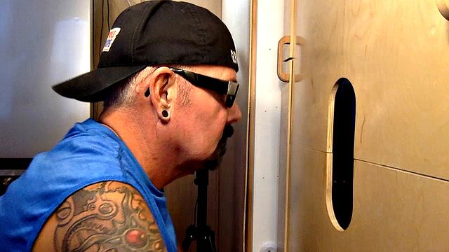 Blue Collar Ebony Cock Suck