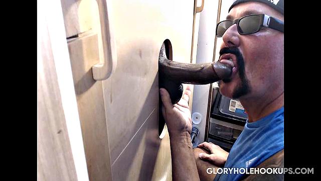 Blue Collar Ebony Cock Suck