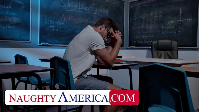 Gia Milana teaches Lucas how to in class