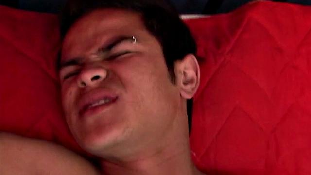 We look in on Latin twinks Hernan and Martin, as they enjoy a kinky evening of sex, spanking, and bondage. Cocks are sucked and ass is licked, before the skinny and smooth sub takes an ass pounding he won't soon forget.