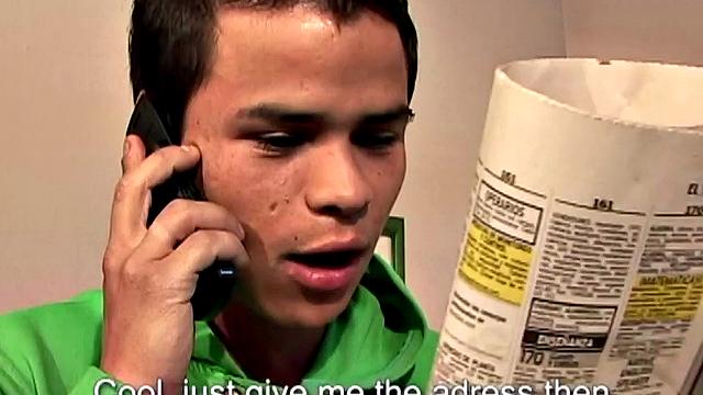 We look in on Latin twinks Hernan and Martin, as they enjoy a kinky evening of sex, spanking, and bondage. Cocks are sucked and ass is licked, before the skinny and smooth sub takes an ass pounding he won't soon forget.