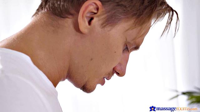 Latina gets creampie massage