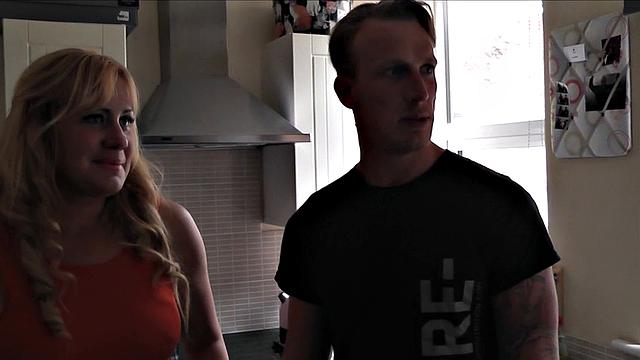 Foursome drilling with blonde MILF and brunette slut