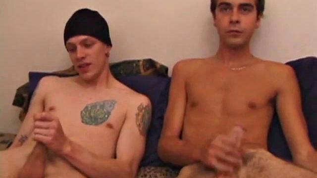 Str8 Boys Shane and Vincenzo Jerking Off