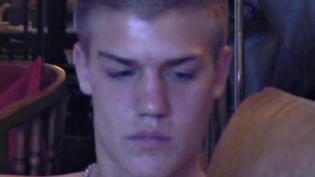 Lance strokes his cock and cums for the camera