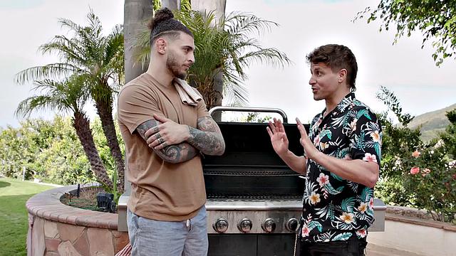 ADULT TIME - Lexi Lore And Adonis Breeds Seduce Her Bestie's Husband For Ass Threesome!