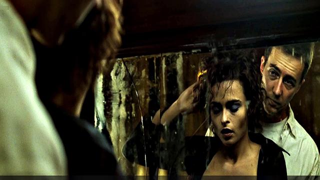 Helena Bonham Carter gets intimate with her busty celebrity friend