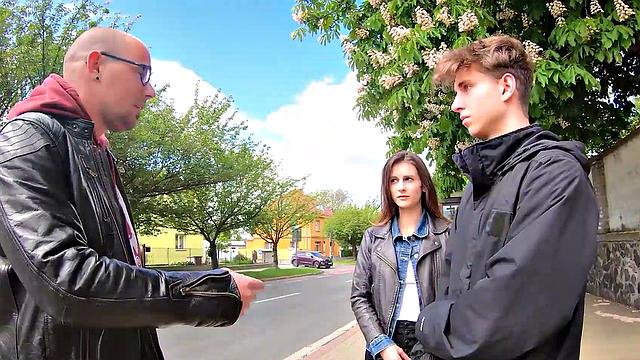 HUNT4K. Pretty lassie shows her amazing sex skills to rich male