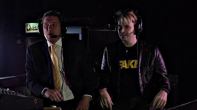 Kinky tattooed babe takes on Might Rider & Reaper in a hardcore pussy licking frenzy