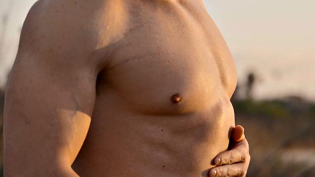 Eager jock bareback fucks BF and passionate kissing