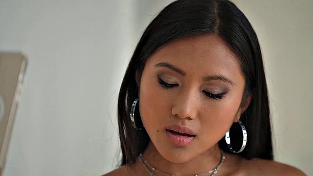 21 SEXTURY - Gorgeous Asian May Thai Gets Her Butt Covered In Cum After Anal Fucking