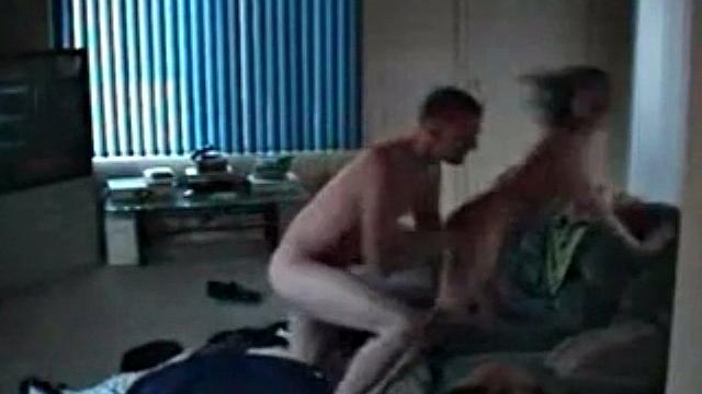 Cheating Hidden Cam catches couple having sex