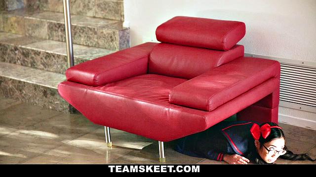 Small Oriental Chick With a Tight Slit