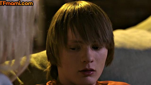 Cocksucking Stepmom banged by stepson in affair