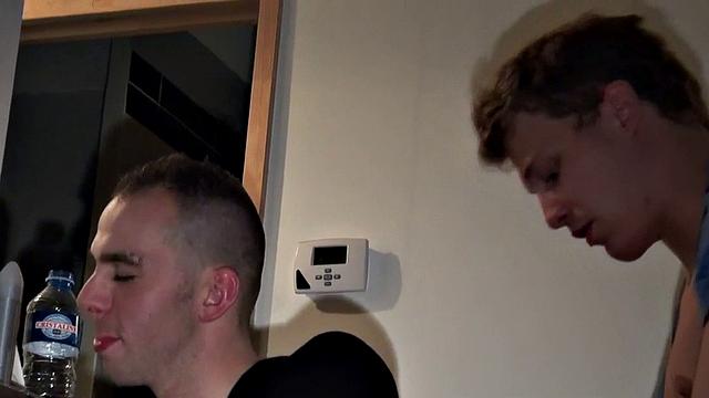 Amateur anal addict in jockstrap gets fucked