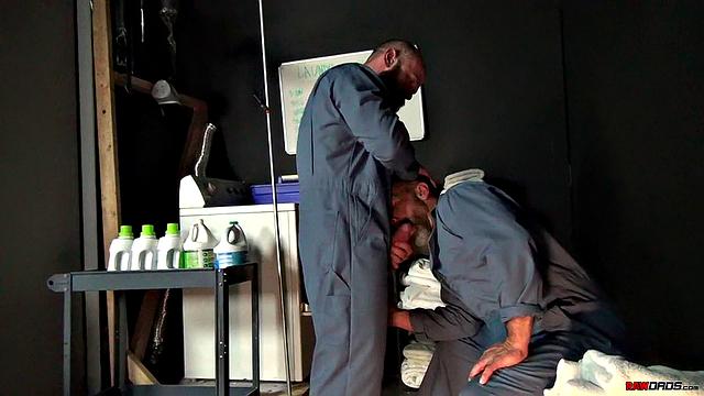 Jack takes control and dominates Dirk Caber in an intense gay encounter