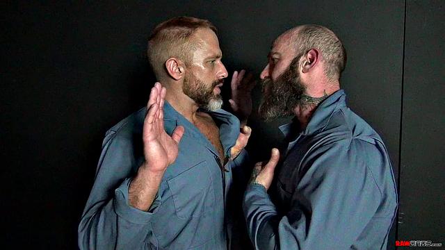 Jack takes control and dominates Dirk Caber in an intense gay encounter