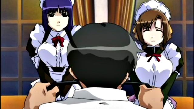 Hentai Bondage And BDSM With Maid By Master