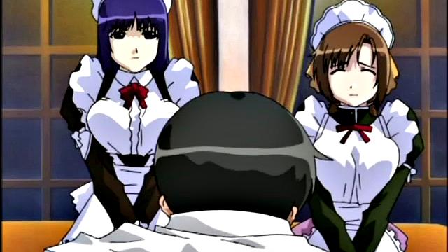 Hentai Bondage And BDSM With Maid By Master