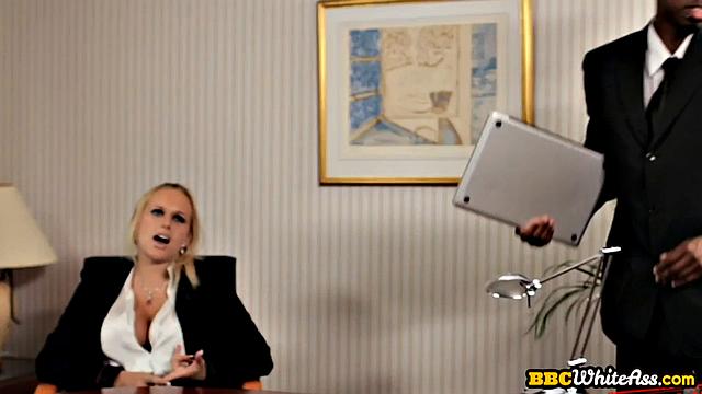 Big-titted classy MILF doggystyled by BBC