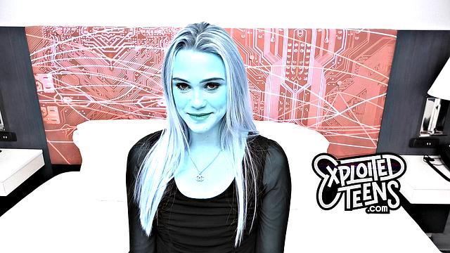 This amateur teen stars a NEW 18 yr old blonde stunner