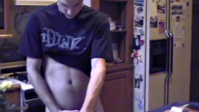 Amateur Ric Beating Meat