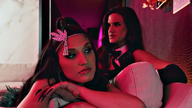 TRANSFIXED - MILF Magician Penny Barber & Assistant Zariah Aura Argue During Practice, HARD SEX