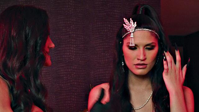 TRANSFIXED - MILF Magician Penny Barber & Assistant Zariah Aura Argue During Practice, HARD SEX