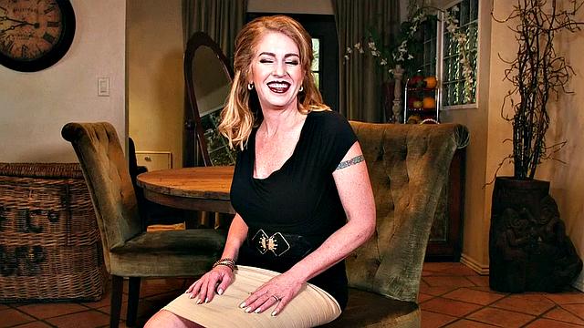 Horny Divorcee Goes Black