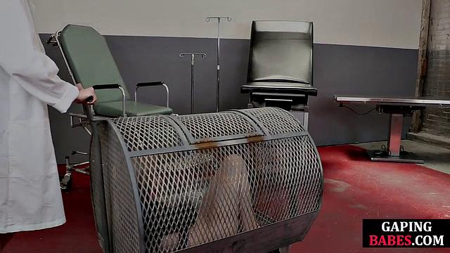 Stunning hot lez babe fucked with a strapon