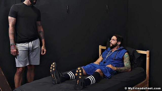 Coach Eddie Danger Gets Worshiped - Eddie