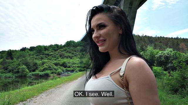 Curvy MILF sucks cock before pussypounding in POV