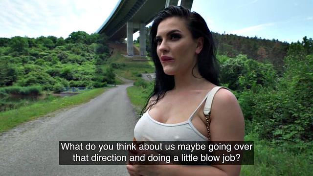 Curvy MILF sucks cock before pussypounding in POV