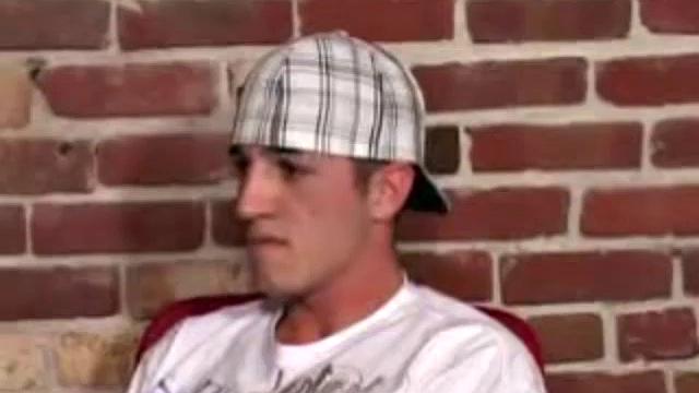 Cole Steel is rubbing his crotch as he watches a porn video, and he soon pulls out his boner. After a good long stroking, on his cock, Cole pumps out a mega shot.