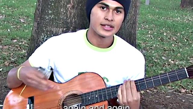 Hairylegs Latino twink masturbates his 21-year-old at home