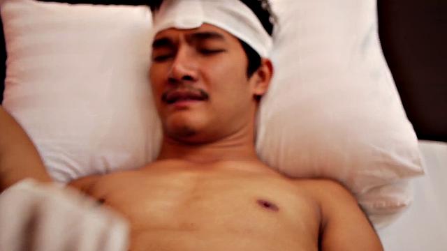 Real amateur enema given by Asian doc