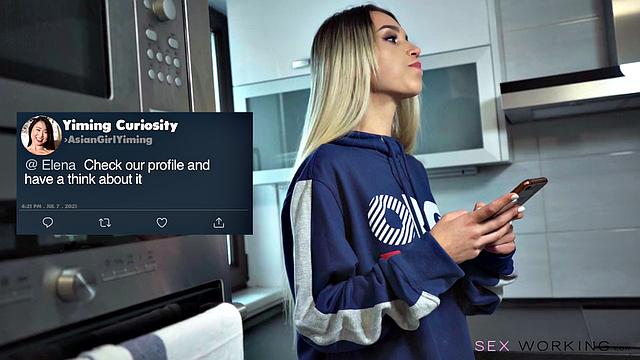 Online model shares BF for one night